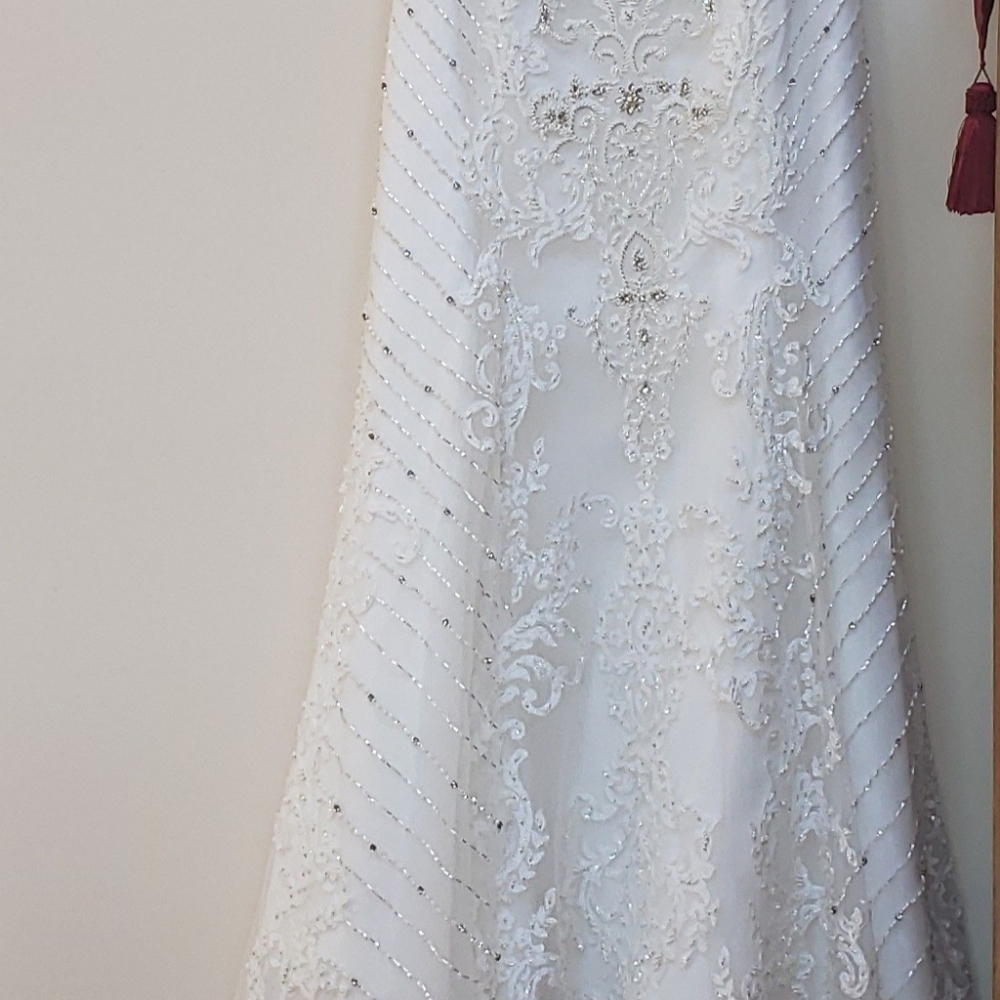 Platinum by Demetrios Wedding Gown - Picture 3 of 9